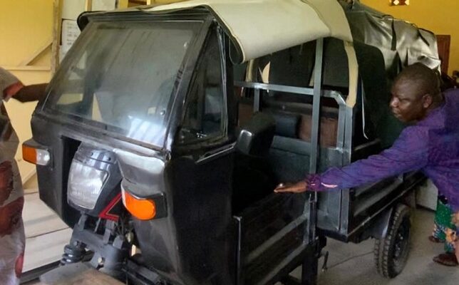 Keke Technical: Kogi State Technical Students Built a Tricycle (photos)