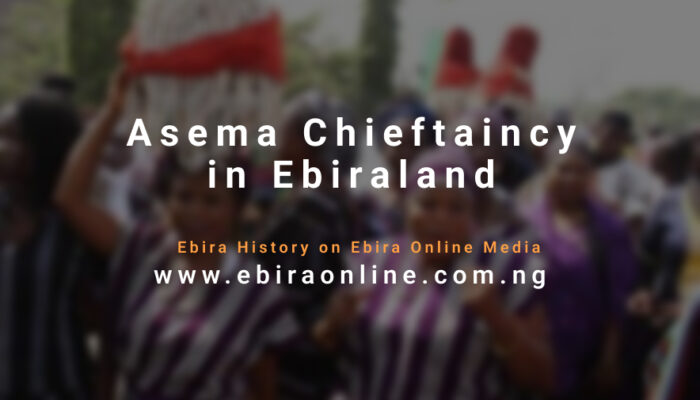 Ezuka Clan: 5 Steps and How To Install Asema Chieftaincy In Ebiraland